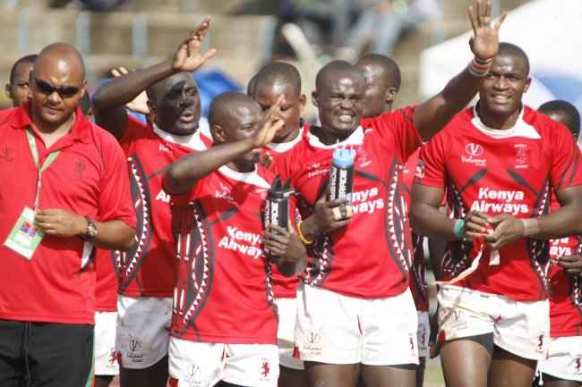 Kenya 7s team after a past match.(Photo:File)